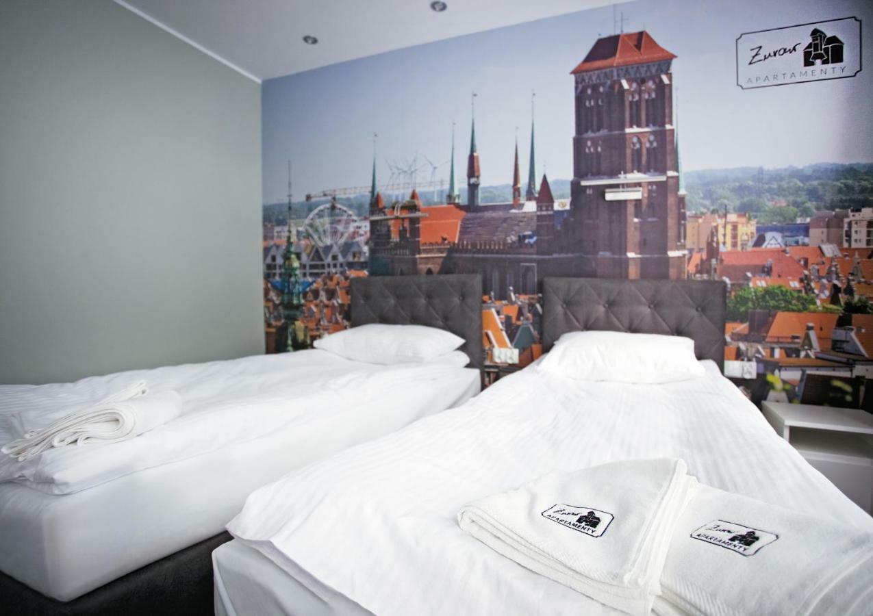 Apartamenty Zuraw Danzica Esterno foto